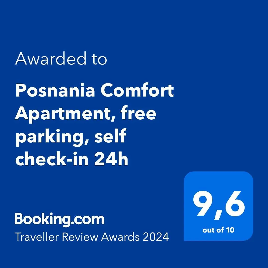 Apartament Posnania Comfort Apartment, Free Parking, Self Check-In 24H Poznań Polska